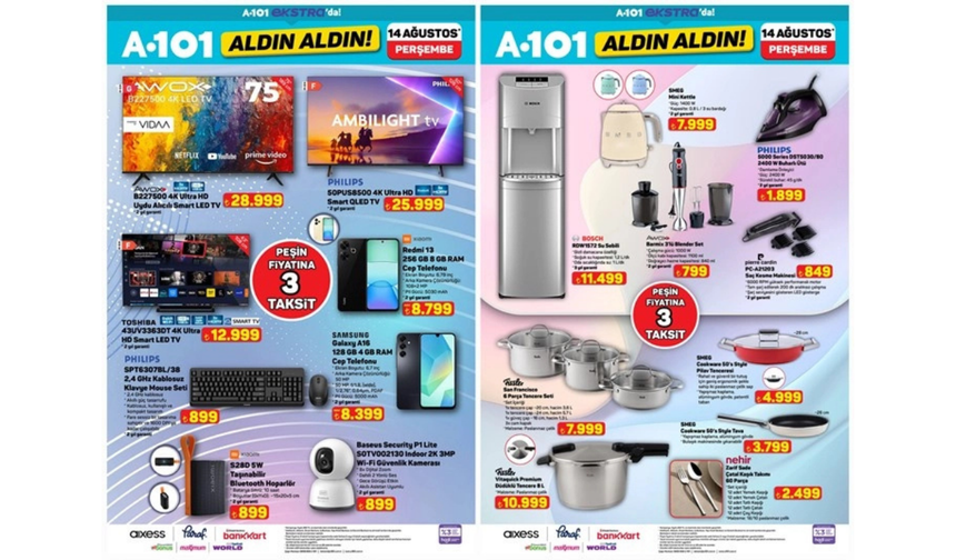 A101 Marketlerde Teknolojik Ürünler: Samsung Galaxy A16 ve Redmi 13 Satışta