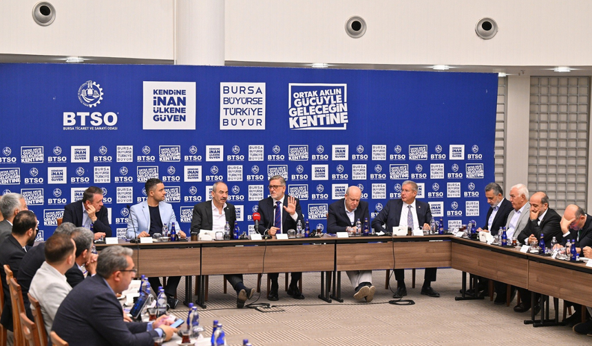 BTSO'nun Vizyoner Projeleri Kayseri Ticaret Odası Tarafından İncelendi