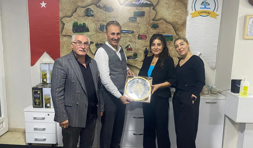 BURSA ÇANKIRILAR DERNEĞİNE ADE-İ ZİYARET