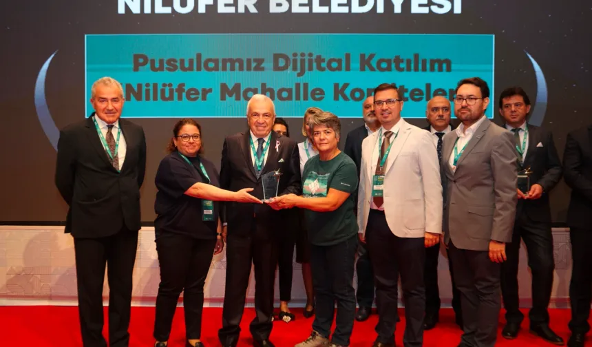 Nilüfer Belediyesi'nin dijital katılım projesine 'Akıllı Şehir' ödülü
