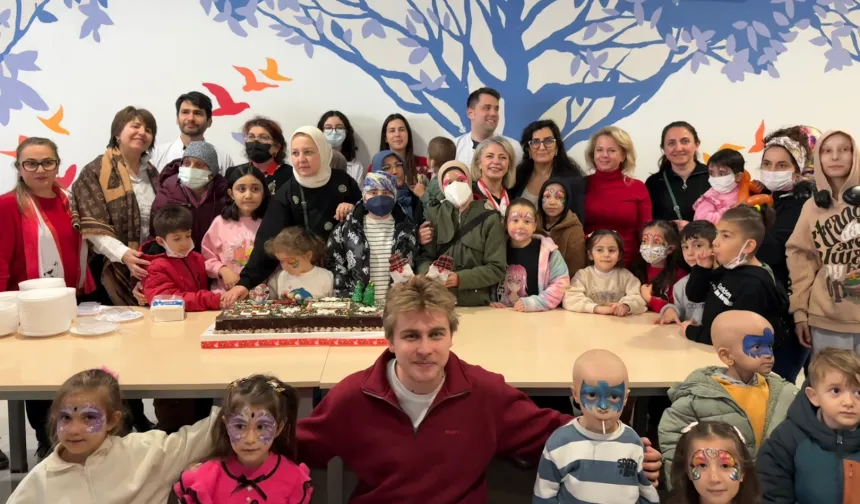 Bursa LÖDER'den lösemili çocuklara renkli yılbaşı partisi