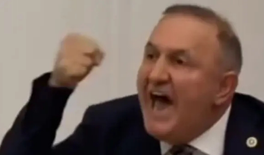 TBMM'DE ORTALIK KARIŞTI! İYİ Partili Vekilden Öcalan'a Ağır Sözler: "O Bebek Katili Şerefsizdir!"