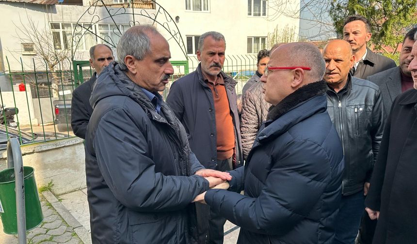 AK Parti Bursa İl Başkanı Davut Gürkan Cenaze Törenine Katıldı