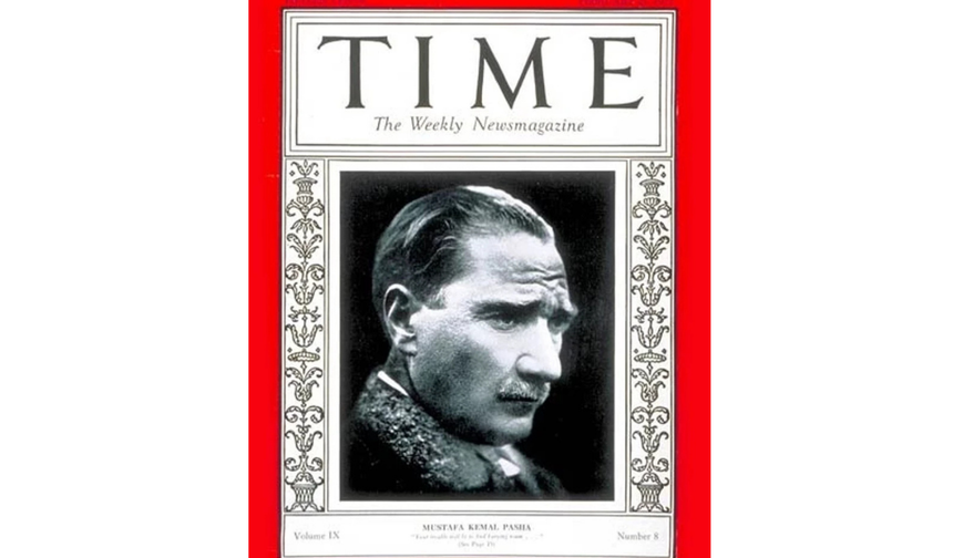 Atatürk Time Dergisi Kapağında: Tarihi Kapak 103 Yaşında!