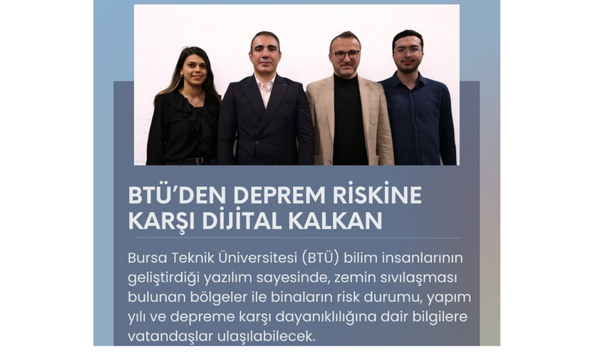 BTÜ'den Deprem Güvenliği İçin Yeni Yazılım: Zemin Sıvılaşması ve Bina Dayanıklılığı Bilgileri Erişilebilir Olacak