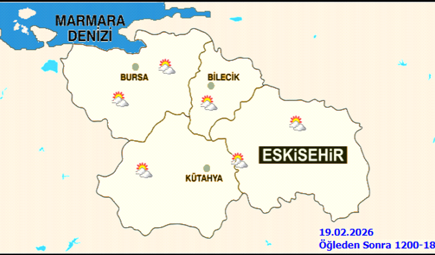 Bursa'da Bugün Yağmur ve Yükseklerde Kar Bekleniyor