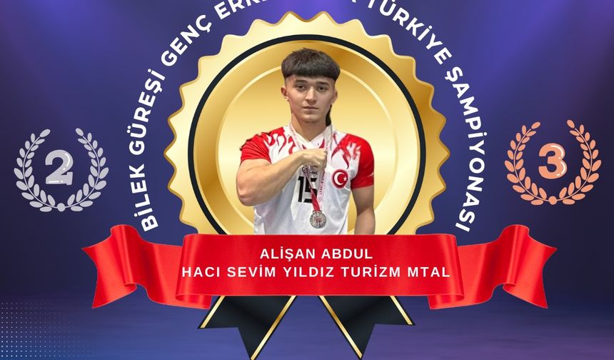 İnegöl'den Bilek Güreşi Şampiyonası'na Büyük Başarı