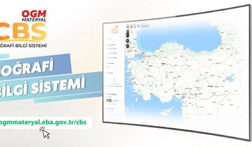 OGM Materyal CBS Platformu: Harita ve Veri Tabanlı Öğrenme Dönemi Başladı