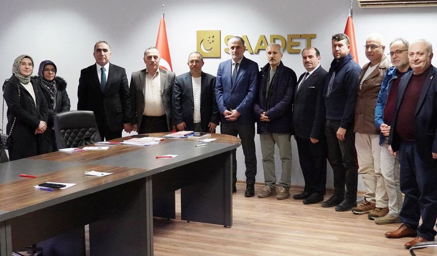 Saadet Partisi Bursa İl Başkanlığı'ndan Ziyaret