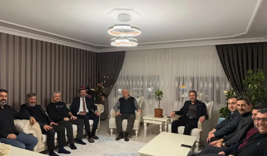 Selçuk Karaduman ve Mustafa Işık'tan Ali Rıza Kara'ya Vefa Ziyareti