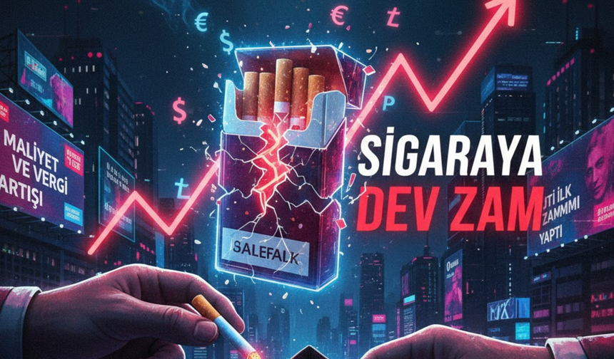 Sigaraya Büyük Zam Geldi: En Ucuz Sigara 100 TL Oldu!