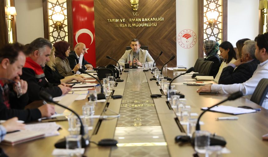 Tarım ve Orman Bakanlığı Bursa Tarım İl Müdürlüğü Domateste Güvenli Üretim İşbirliği Toplantısı