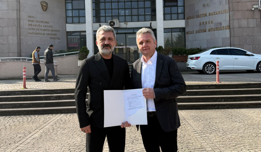 Anahtar Parti’den Bursa’daki okulların deprem dayanıklılığı için bilgi talebi