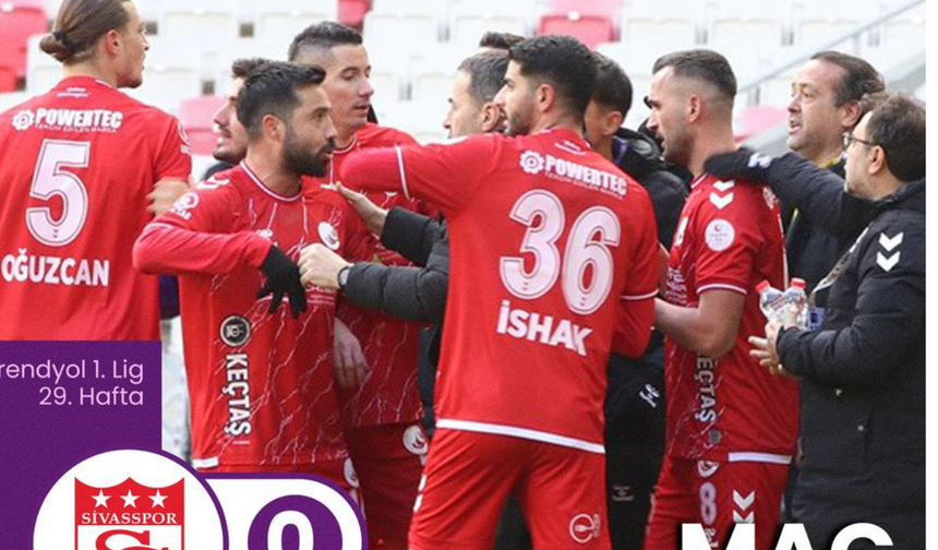 Sivasspor  Keçiörengücü’ne 1-0 mağlup oldu: Maç özeti