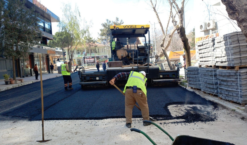 Mustafakemalpaşa'nın üstyapısı yenileniyor