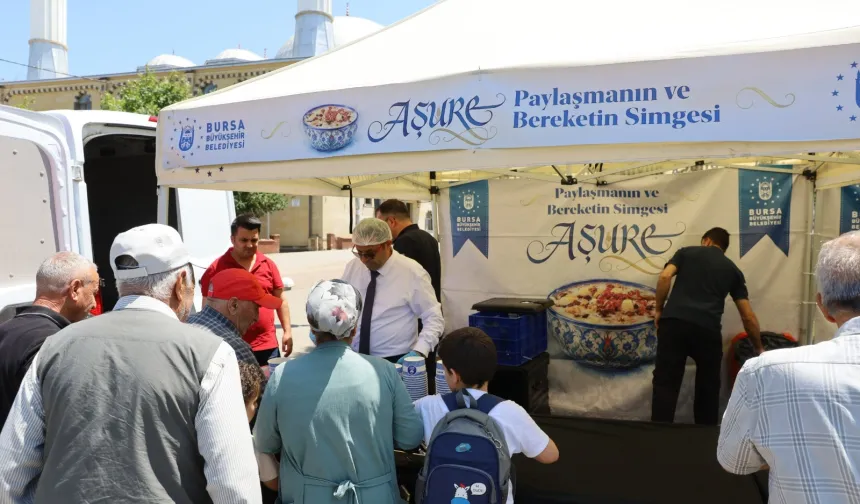 Bursa Büyükşehir'den Muharrem Ayında Aşure İkramı! Dağıtımlar 15 Temmuz'a Kadar Sürecek