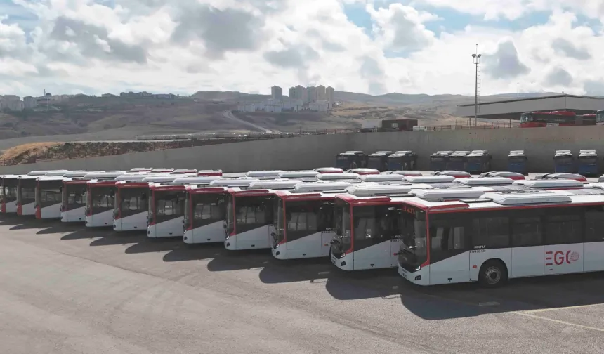 Ankara'da toplu taşıma filosu güçleniyor