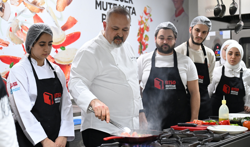 BTSO Mutfak Akademi’den Girişimciliğe Açılan Kapı