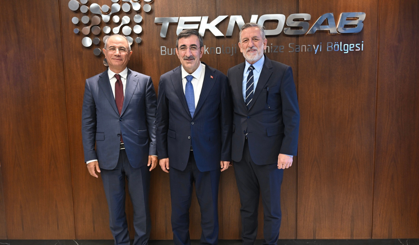 Cumhurbaşkanı Yardımcısı Cevdet Yılmaz: “Türkiye Yüzyılı’nın OSB’si TEKNOSAB, Lojistik Park İle Güç Kazanacak”