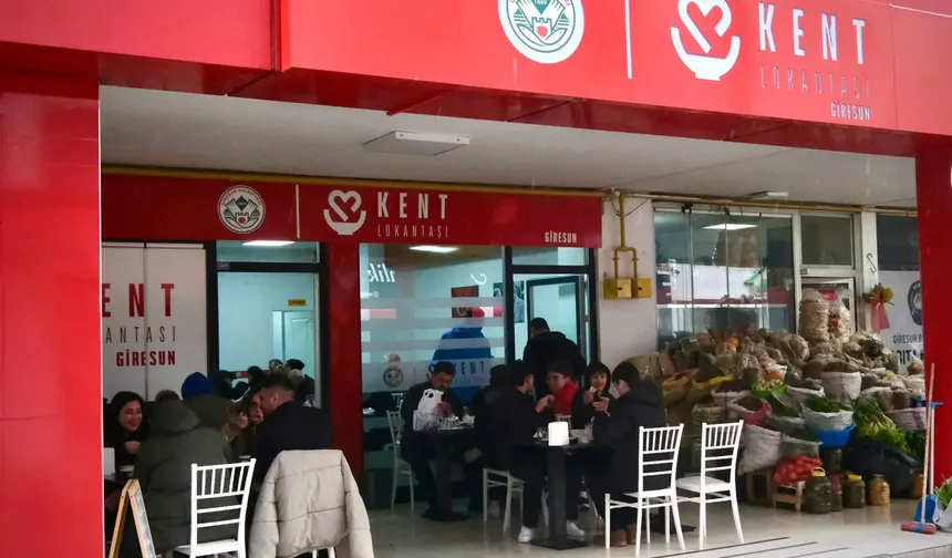 Giresun Kent Lokantası iki yılda binlerce vatandaşa ulaştı