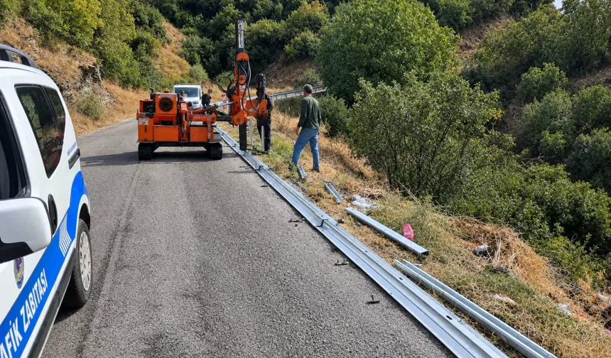 Manisa yollarında güvenlik önlemleri artırılıyor