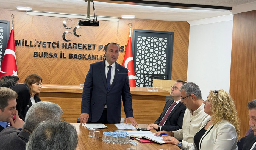 MHP Bursa İl Başkanlık Divanı belirlendi