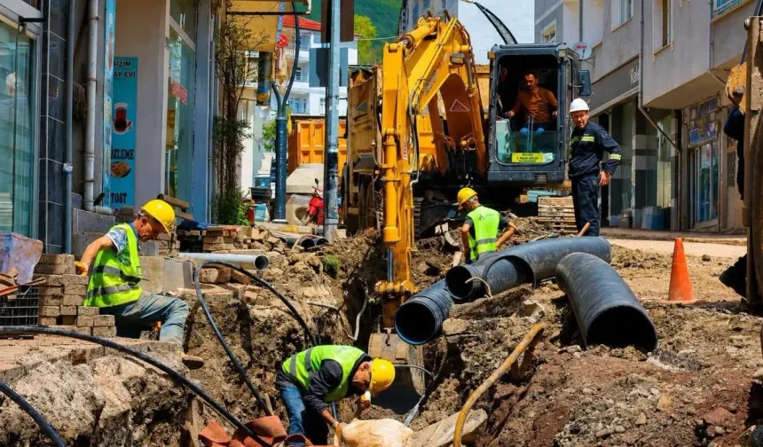 Ordu'da 6 ayda 233 kilometrelik altyapı hamlesi